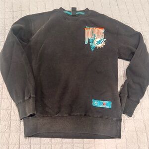 NFL Dolphins Black Sweatshirt